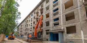 Демонтаж зданий состоялся в Троицке. Фото: mos.ru