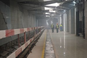 Второй этап Троицкой линии метро продолжается. Фото: Анна Быкова, «Вечерняя Москва»