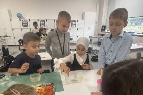 Курсы внеурочной деятельности стартовали в школе №1392. Фото: официальная страница школы №1392 имени Дмитрия Рябинкина в социальных сетях